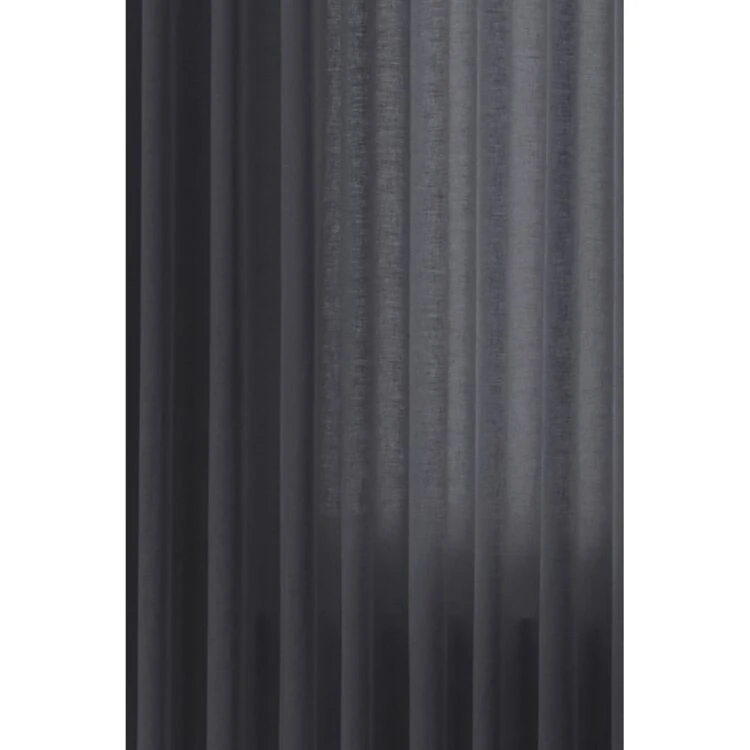 Dri Glo Linen Cotton Sheer Curtain 180x250 Charcoal 180 X 250 Cm 3 Dri Glo Linen Cotton Sheer Curtain 180x250 Charcoal 180 X 250 Cm