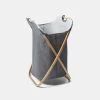 Soren Butterfly Laundry Hamper Grey -Linen House Shop 631507 C 0020 00