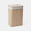 Soren Bamboo Laundry Hamper Natural 1 Soren Bamboo Laundry Hamper Natural -Linen House Shop 631508 C 0101 00