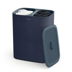 Joseph Joseph Joseph & Joseph Tota 90-Litre Laundry Separation Basket - Carbon Black -Linen House Shop BP634164 nc