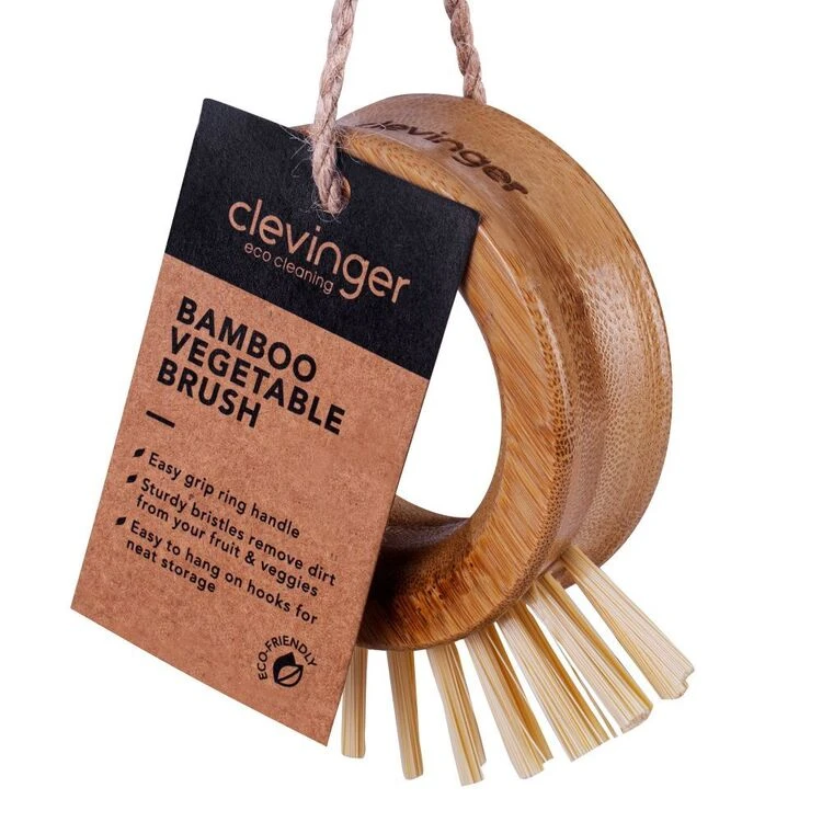 Clevinger Bamboo Vegetable Brush 6 Clevinger Bamboo Vegetable Brush - Image 4