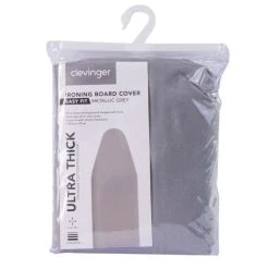 Clevinger Ironing Board Cover - Silver Metallic 8 Clevinger Ironing Board Cover - Silver Metallic -Linen House Shop BP634206 nc 2