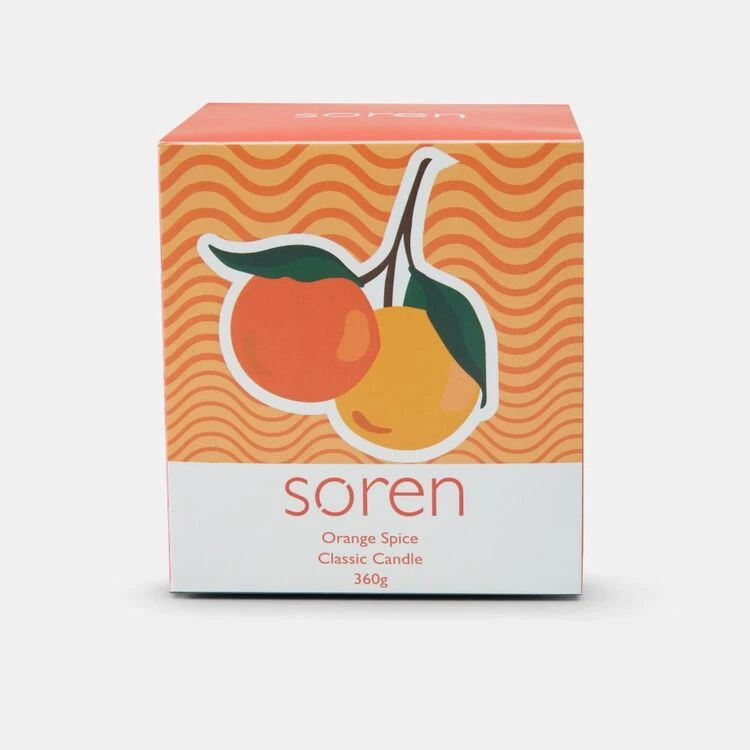 Soren Orange Spice Candle 360 G 4 Soren Orange Spice Candle 360 G - Image 2