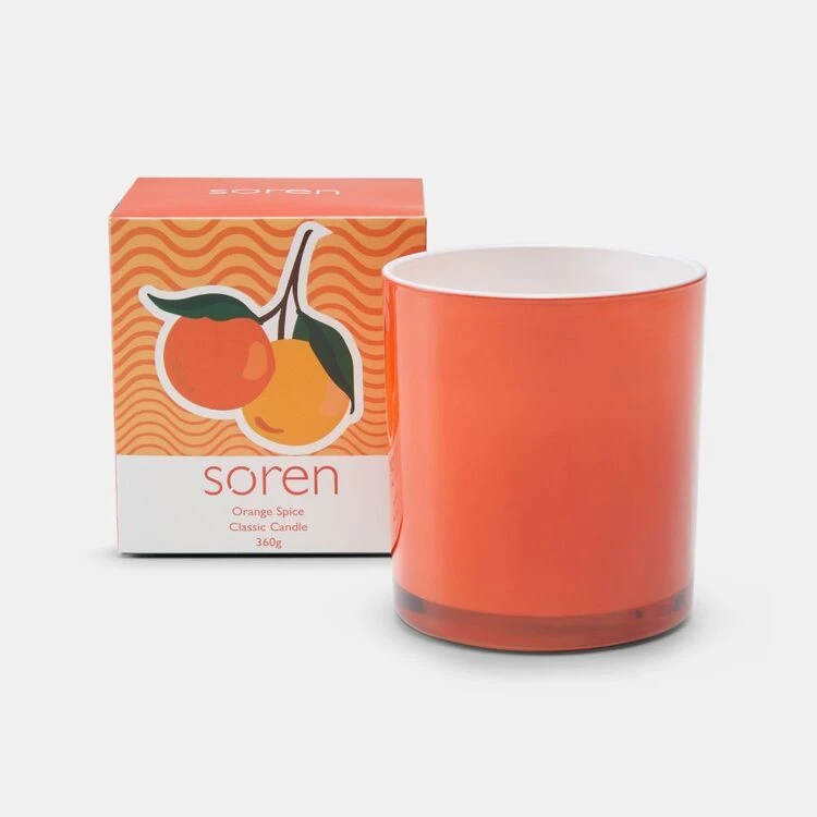 Soren Orange Spice Candle 360 G 3 Soren Orange Spice Candle 360 G