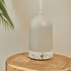Ellia Pure Aroma Diffuser Ceramic & Terrazzo Grey 9 Ellia Pure Aroma Diffuser Ceramic & Terrazzo Grey -Linen House Shop BP643639 nc 3