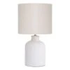 Amalfi Isla Table Lamp 26 X 26 X 47 Cm White 2 Amalfi Isla Table Lamp 26 X 26 X 47 Cm White -Linen House Shop BP645019 nc