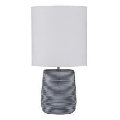 Amalfi Wren Table Lamp 25 X 25 X 50 Cm Blue