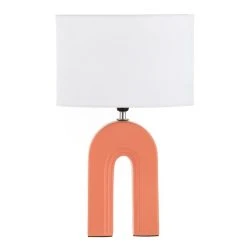 Emporium Archie Table Lamp Coral