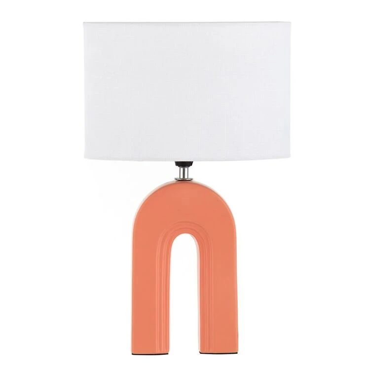 Emporium Archie Table Lamp Coral 3 Emporium Archie Table Lamp Coral
