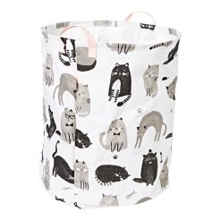 Mozi Moggs Laundry Hamper -Linen House Shop SP 555571