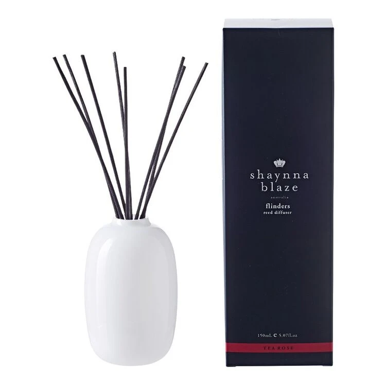 Shaynna Blaze Flinders Reed Tea Rose Diffuser 150mL 5 Shaynna Blaze Flinders Reed Tea Rose Diffuser 150mL - Image 3