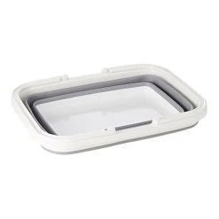 Seymours Collapse-A Basket With Handles Grey -Linen House Shop SP 564847 2