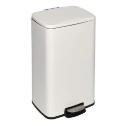 Store & Order Pedal Bin 30L White
