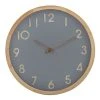 Amalfi Riley Wall Clock Natural/Grey 32.5x32.5cm -Linen House Shop SP 613912