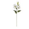 Rogue Lily Spray Stem White 1 Rogue Lily Spray Stem White -Linen House Shop SP 617215 2