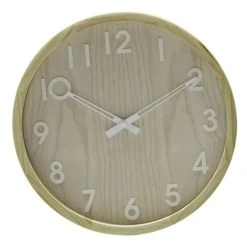 Amalfi Breen Natural Wall Clock