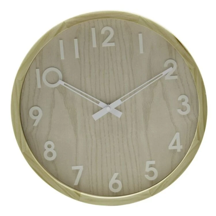 Amalfi Breen Natural Wall Clock 3 Amalfi Breen Natural Wall Clock
