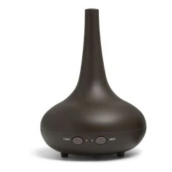Milano Ultrasonic Aroma Diffuser Dark Wood 9 Milano Ultrasonic Aroma Diffuser Dark Wood -Linen House Shop SP 632386