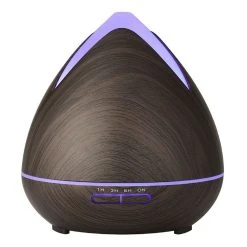 Purespa Ultrasonic Diffuser Dark Wood -Linen House Shop SP 632388