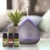 Purespa Ultrasonic Diffuser Wood -Linen House Shop SP 632402 2