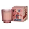 Emporium You're On Fire Candle 9 X 10 Cm Pink -Linen House Shop SP 633651