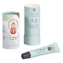 Wanderflower Lip Balm Fresh Mint -Linen House Shop SP 636855 2