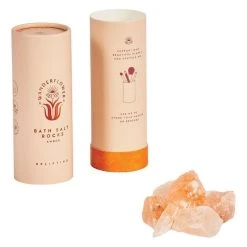 Wanderflower Bath Salt Rocks Amber -Linen House Shop SP 636857