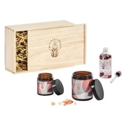 Wanderflower Wild Rose Time To Unwind Wellness Set -Linen House Shop SP 636869 2