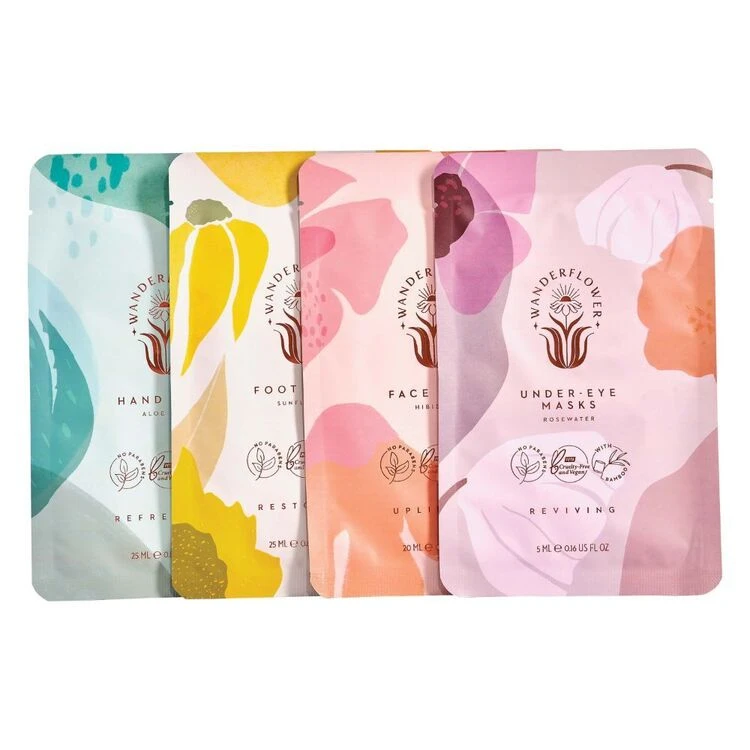 Wanderflower Sheet Mask Set Of 4 4 Wanderflower Sheet Mask Set Of 4 - Image 2