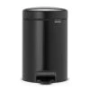 Brabantia Pedal Bin NewICON 3L Matt Black