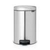 Brabantia Pedal Bin NewICON 12L FPP Matt Steel -Linen House Shop SP 636951