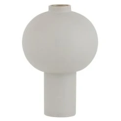 Amalfi Como Vase Antique White 13 X 13 X 20 Cm