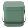 Brabantia Waste Bin Sort & Go 6L Fir Green -Linen House Shop SP 637693