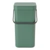 Brabantia Waste Bin Sort & Go 12L Fir Green -Linen House Shop SP 637695