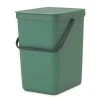 Brabantia Waste Bin Sort & Go 25L Fir Green -Linen House Shop SP 637699