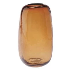 Linen House 22cm Vase Indiana Amber