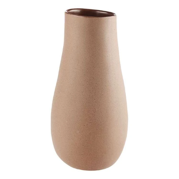 Linen House 34cm Vase Rowan Clay 3 Linen House 34cm Vase Rowan Clay
