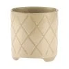 Linen House 16cm Planter Pot Estrada Caramel 2 Linen House 16cm Planter Pot Estrada Caramel -Linen House Shop SP 638428