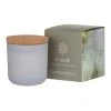 Amalfi Calm Scented Candle 9.5 X 10 Cm Sage -Linen House Shop SP 638892