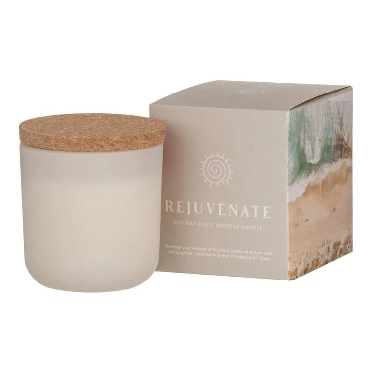 Amalfi Rejuvenate Scented Candle 9.5 X 10 Cm Taupe 3 Amalfi Rejuvenate Scented Candle 9.5 X 10 Cm Taupe