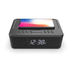 Lenoxx Wireless Charging Bluetooth Alarm Clock -Linen House Shop SP 639242 2
