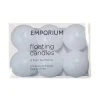 Emporium Set Of 6 Float Candle 4.5cm White -Linen House Shop SP 642193